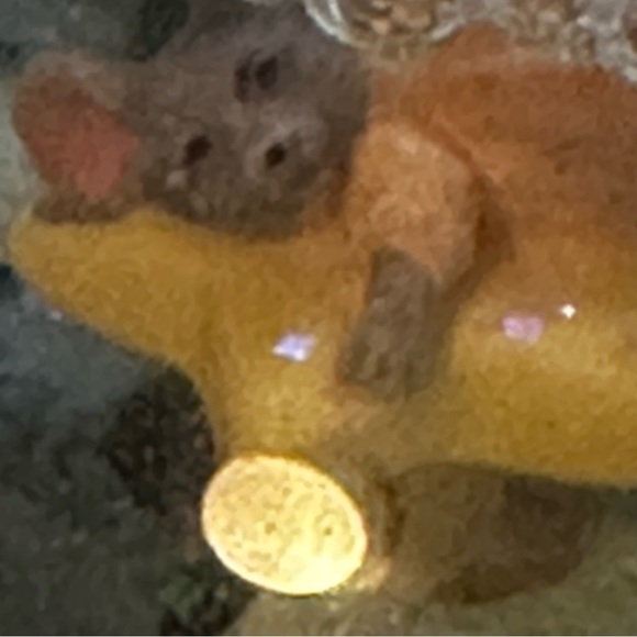 sleeping mice music box snow globe - Picture 6 of 10